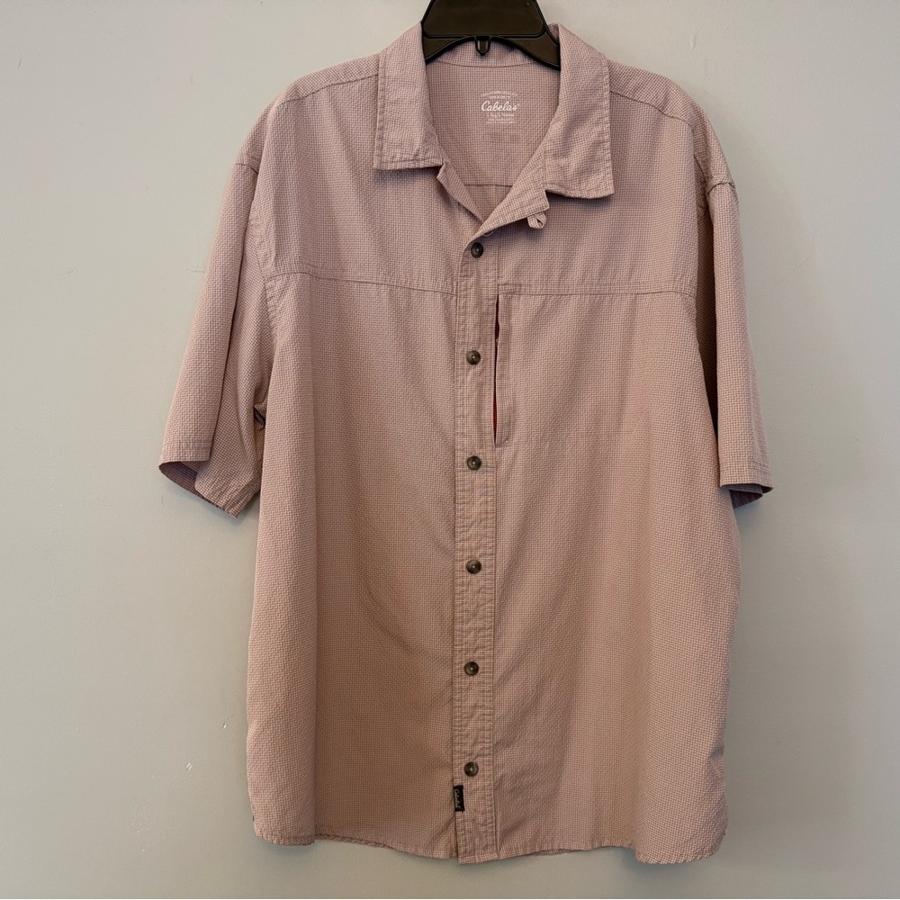 Cabela's Wick Advance Checkered Button-Up Shirt Large